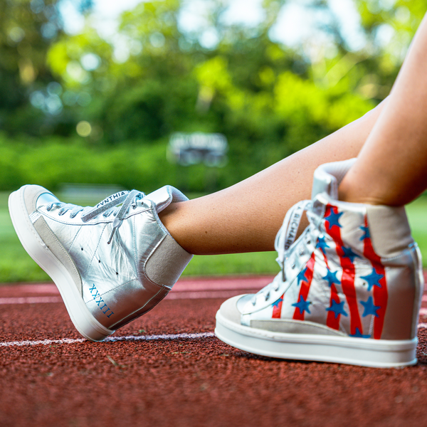 Victory: Cynthia Richard x Rachel Roe Art Exclusive USA Olympic Sneaker