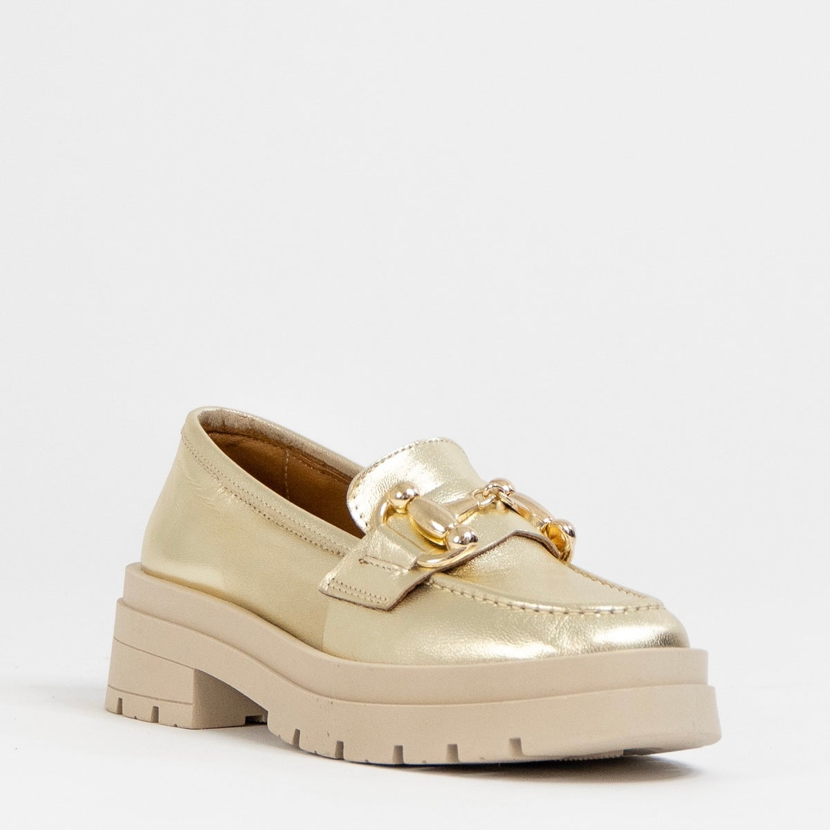 Hailey 2.0 Gold Leather