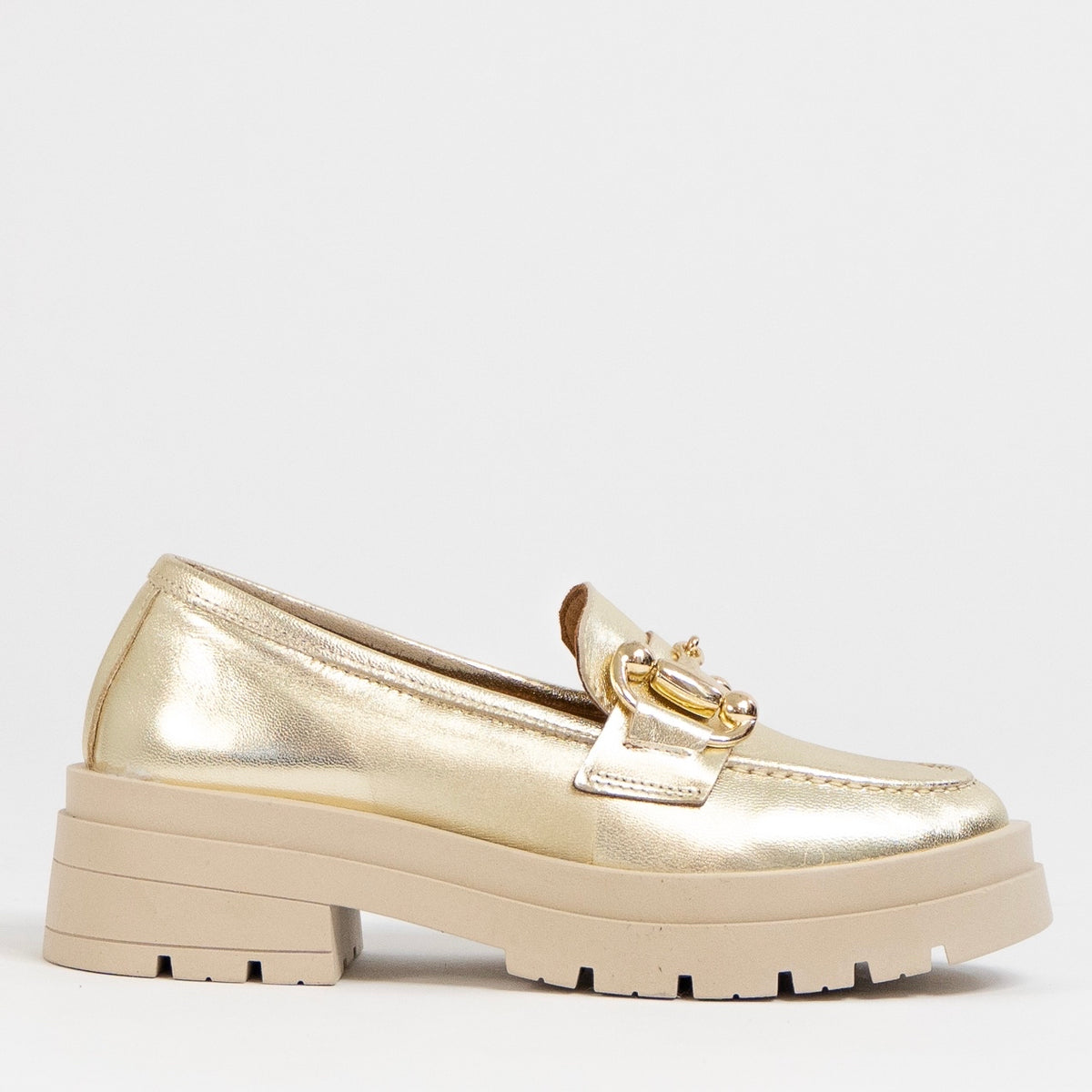Hailey 2.0 Gold Leather