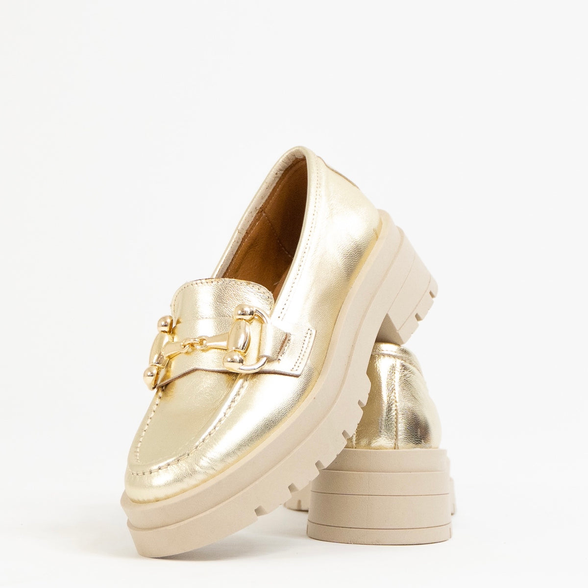 Hailey 2.0 Gold Leather