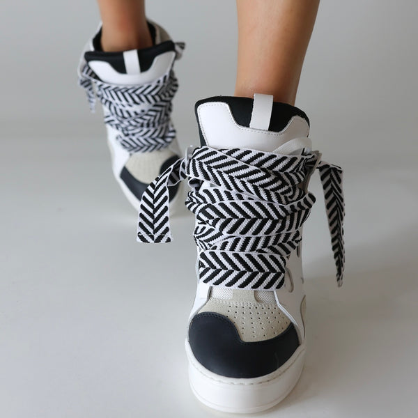 Courageous White with Black