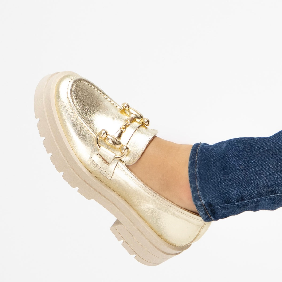 Hailey 2.0 Gold Leather