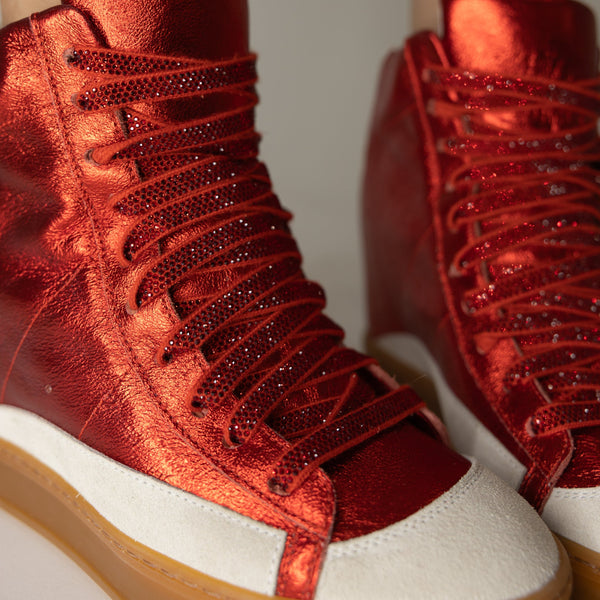 Fearless Lava with Red Flash Laces
