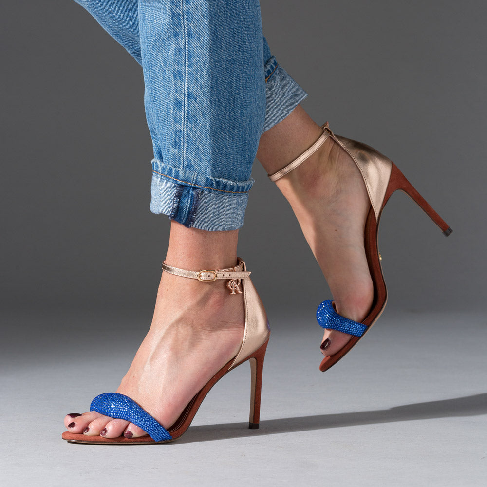 Breen Caribbean Blue | Cynthia Richard - Shop Luxury Shoes