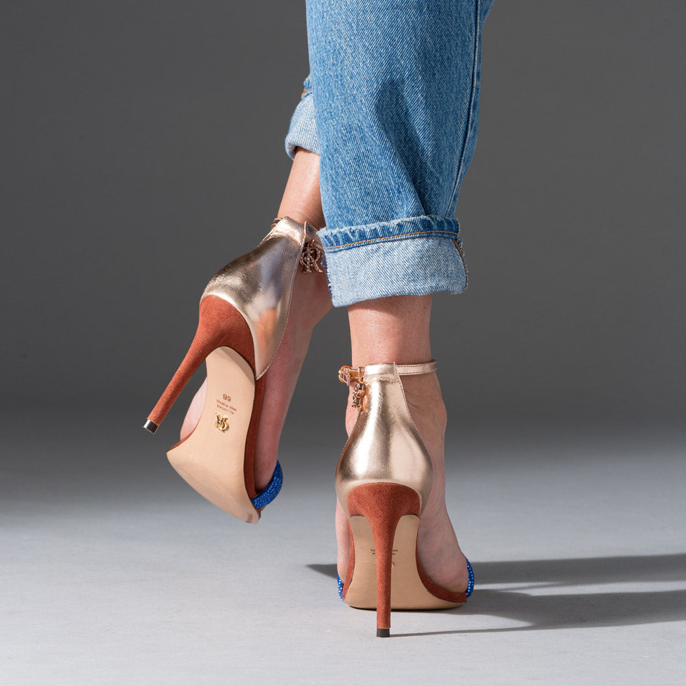 Breen Caribbean Blue | Cynthia Richard - Shop Luxury Shoes