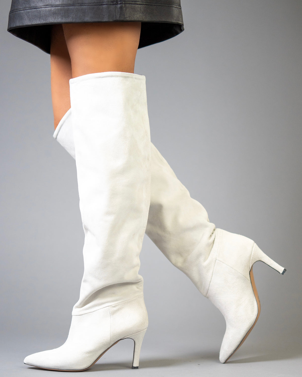 Greta Winter Ice Kid Suede | Women&#39;s Suede Boots CynthiaRichard