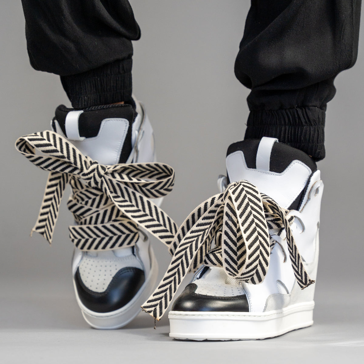 Courageous White with Black